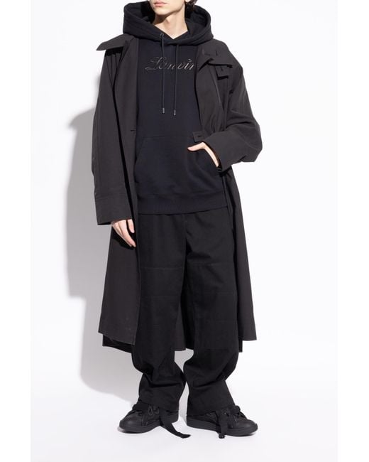 Lanvin Black Sneakers for men