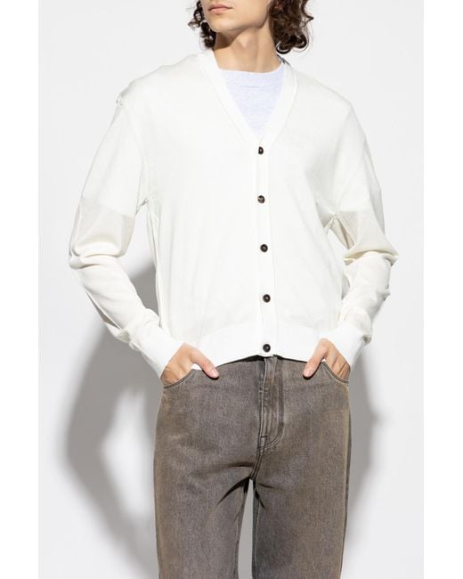 Jacquemus White 'Brode' Cardigan for men