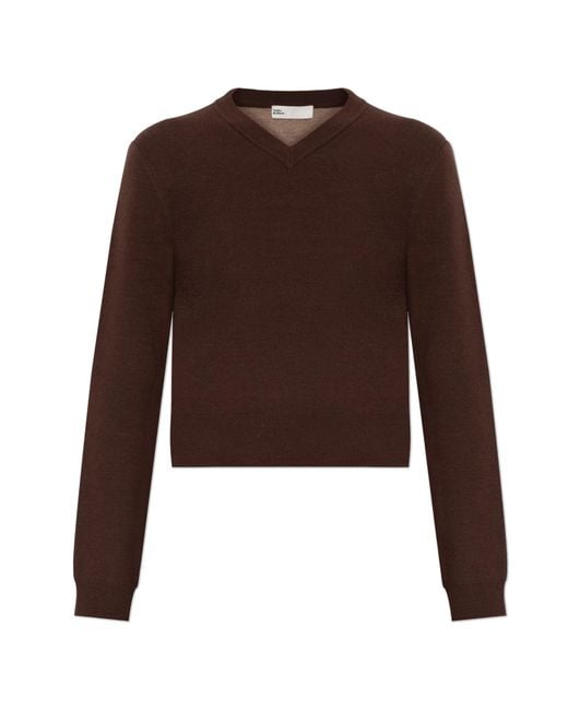 Tory Burch Brown Wool Sweater