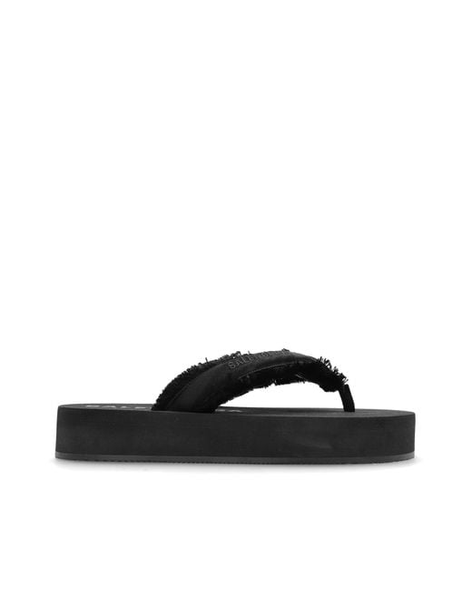 Balenciaga Black Platform Slides 'Jet Lag'