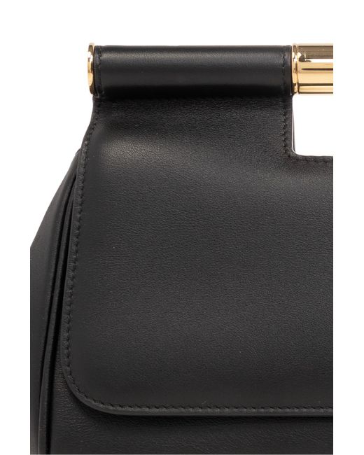 Dolce & Gabbana Black ‘Sicily Medium’ Handbag