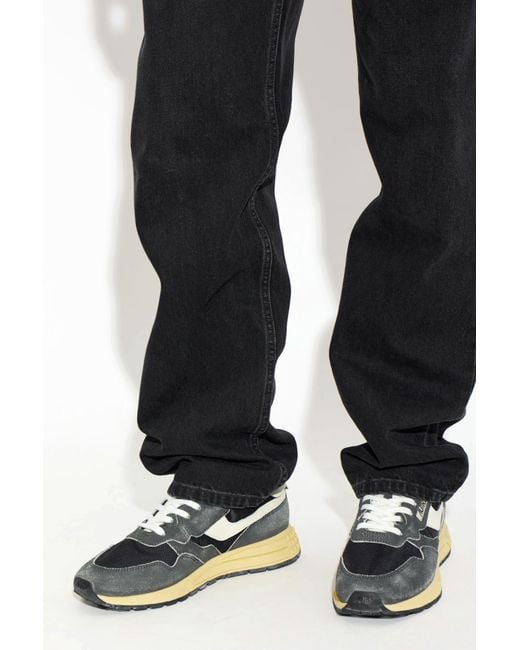 Autry Black 'Reelwind' Sports Shoes for men