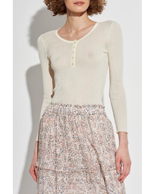 Isabel Marant Natural Skirt "Diya"