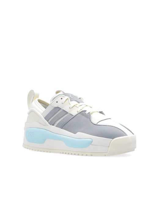 Y-3 White 'rivalry' Sneakers, for men