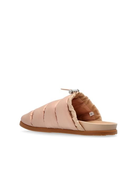 Moncler Pink Slides Mon