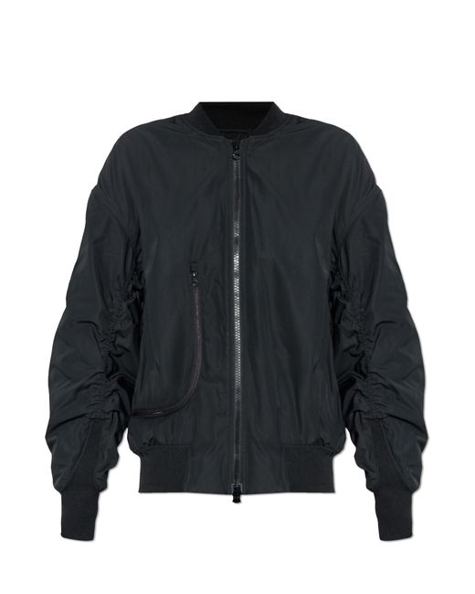Adidas By Stella McCartney Black Bomber Jacket