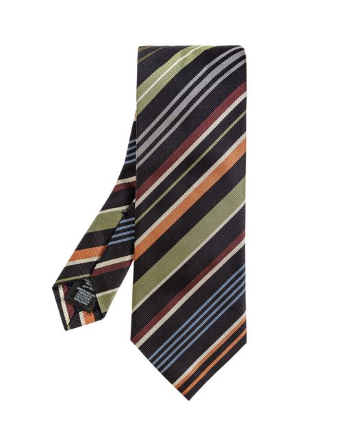 Paul Smith Black Silk Tie for men