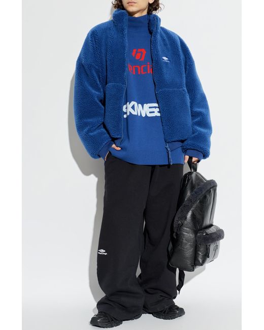 Balenciaga Blue Sweatpants From The 'Skiwear' Collection for men
