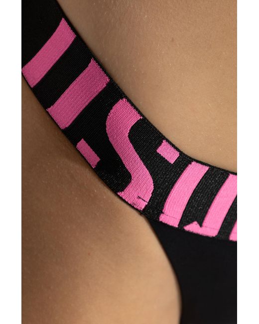 DSquared² Black Swimsuit Bottom