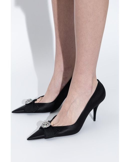 Balenciaga Black 'Avenue' Heeled Shoes