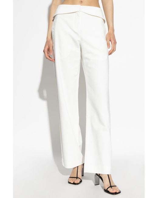 IRO White Trousers Zinia