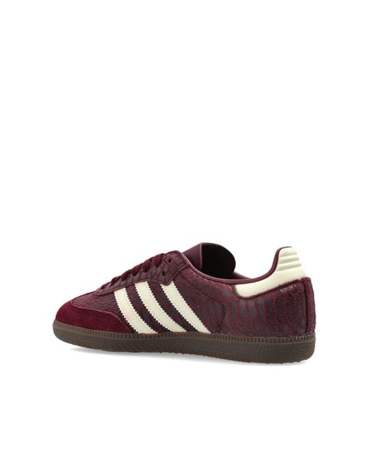Adidas Originals Brown 'Samba Og W' Sports Shoes