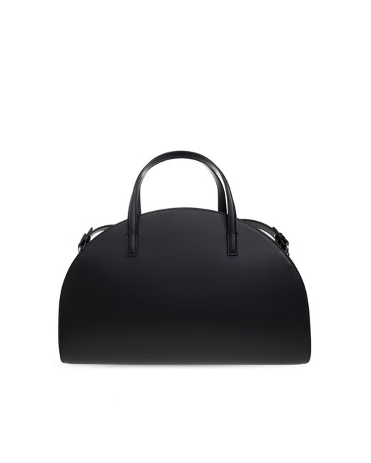 A.P.C. Black Handbag `demi-lune`,