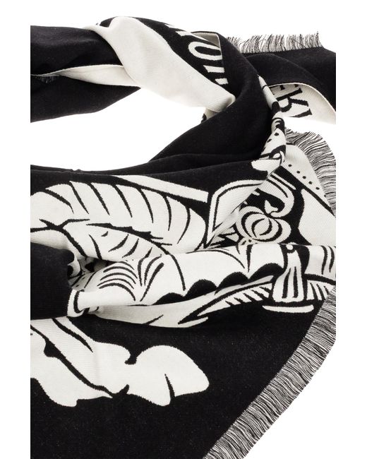 Burberry Black Triangular Scarf