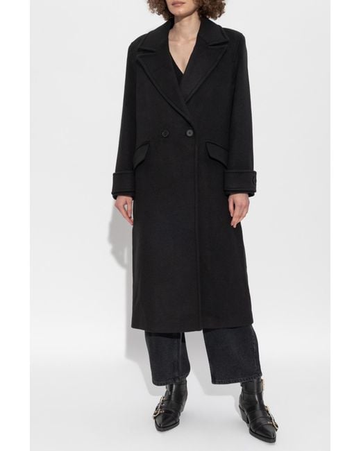 AllSaints Black Coat "Mabel"
