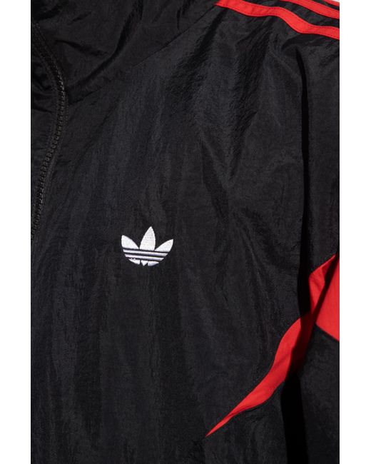 Adidas Originals Black Jacket With Logo for men