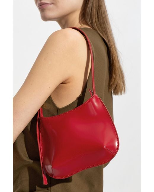 Jacquemus Red Shoulder Bag 'Petit Bisou'