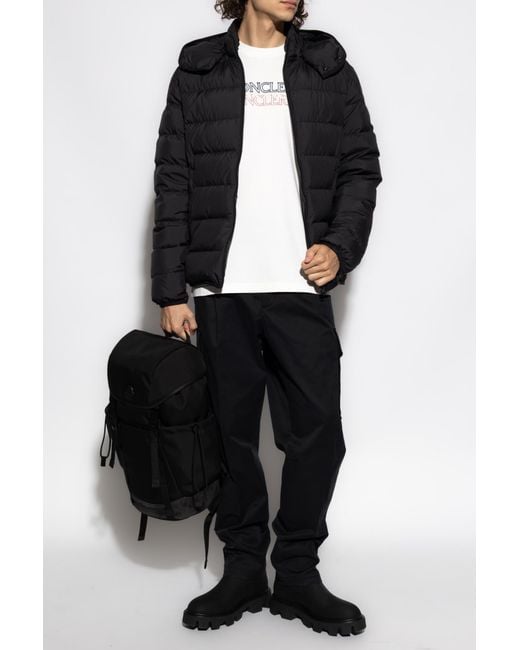 Moncler Black Cargo Pants for men