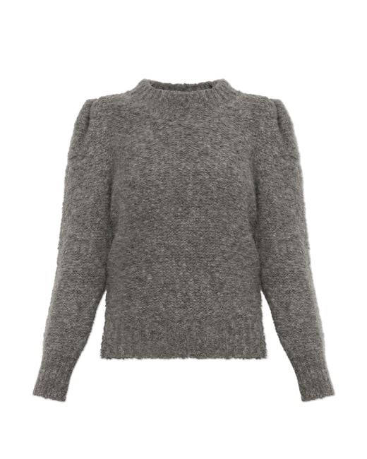 Isabel Marant Gray Wool Sweater "Emma"