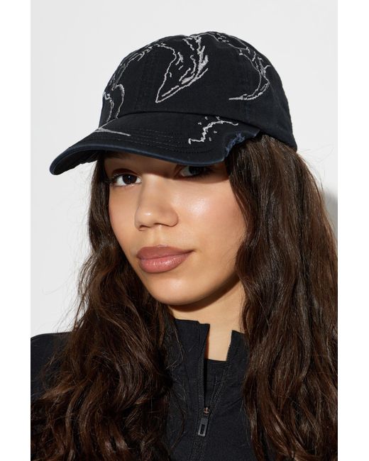 Roa Black Ryli Baseball Cap