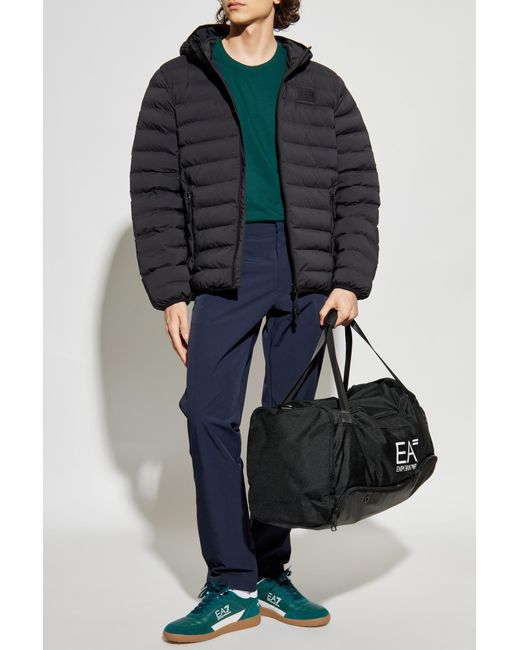EA7 Gray Insulated Jacket for men