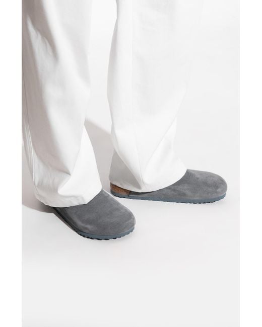 Birkenstock White "Tokio Ii Suede" Shoes for men