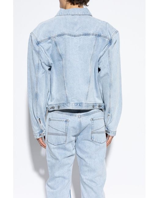 Entire studios Blue Denim Jacket for men