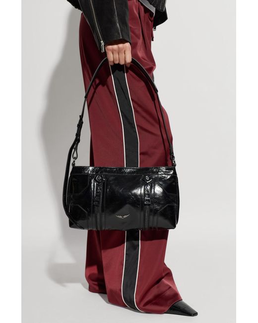 Zadig & Voltaire Black Shoulder Bag 'Sunny Moody Vintage'