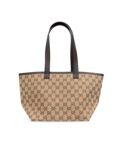 Gucci White 'original GG Small' Shopper Bag,
