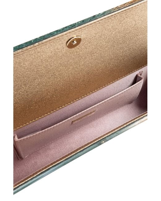 Jimmy Choo Metallic Clutch 'Sweetie'