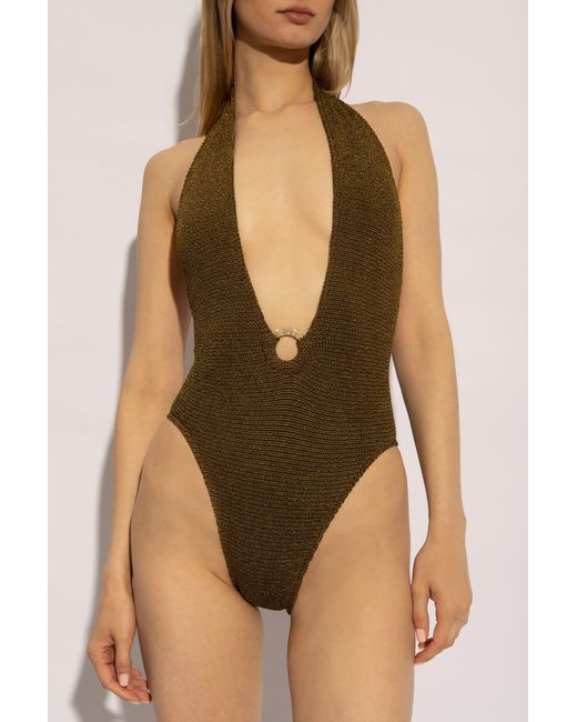Bondeye Brown One-Piece Swimsuit 'Tatiana'