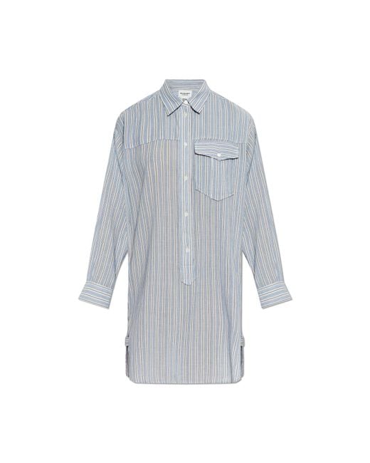 Isabel Marant Blue Dress 'Loriane'