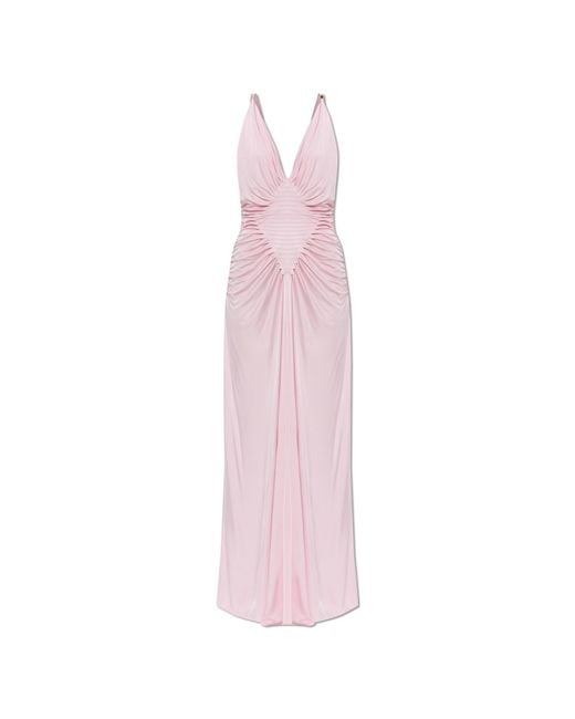 Versace Pink Strappy Dress