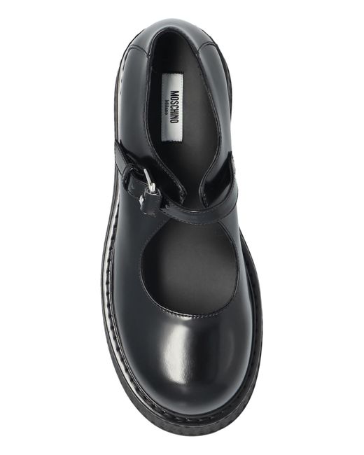 Moschino Black Platform Shoes