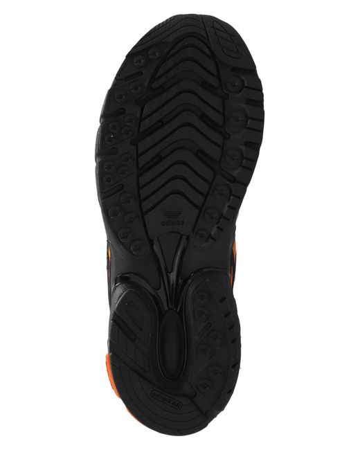 Adidas Originals Black ‘Adistar Cushion’ Sports Shoes