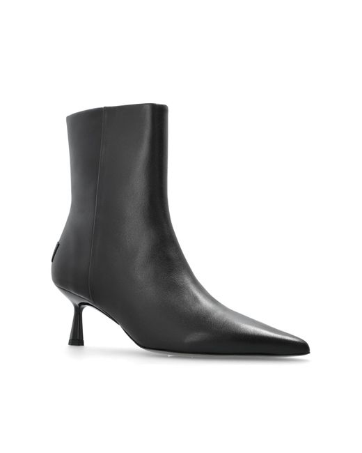 AllSaints Black Vivian Ankle Boots