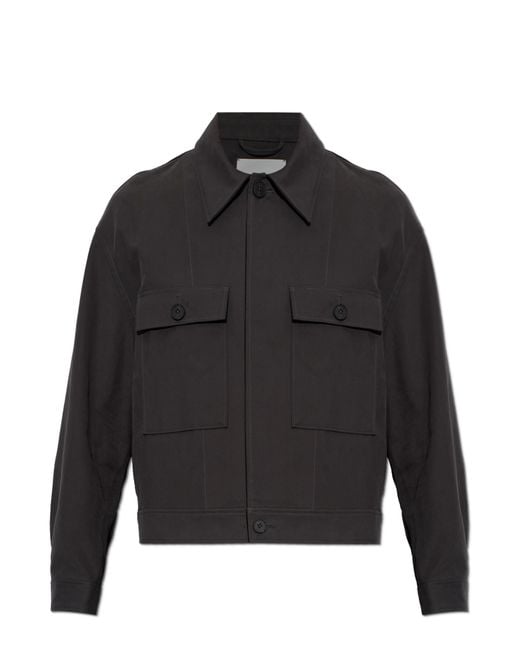 Studio Nicholson Black Jacket 'Drey' for men
