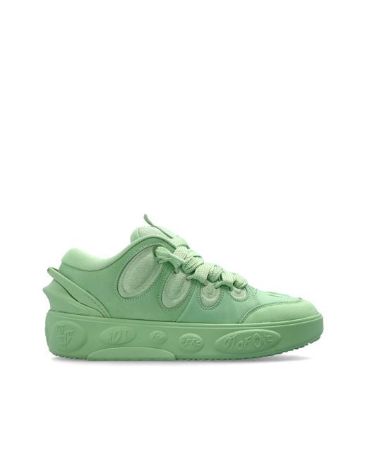 PUMA Green "La France" Sports Shoes for men