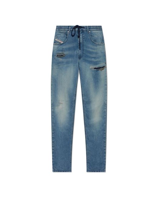 DIESEL Jeans 2032 D-Krooley-B Jogg in Blue for Men | Lyst UK