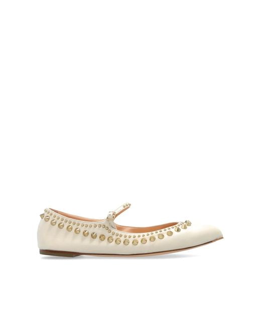Agl Attilio Giusti Leombruni Natural Ballet Flats Rocket Mary Jane