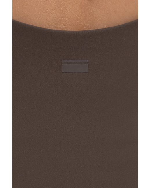 Rethinkit Studios Gray Leggings With Logo