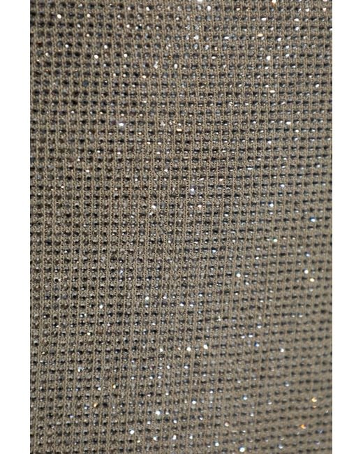 Alexander Wang Metallic Shiny Dress