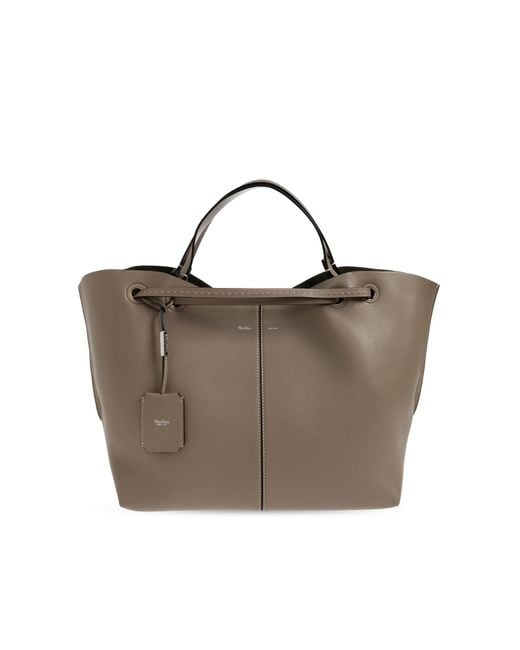 Max Mara Brown 'Eddoubles' Bag