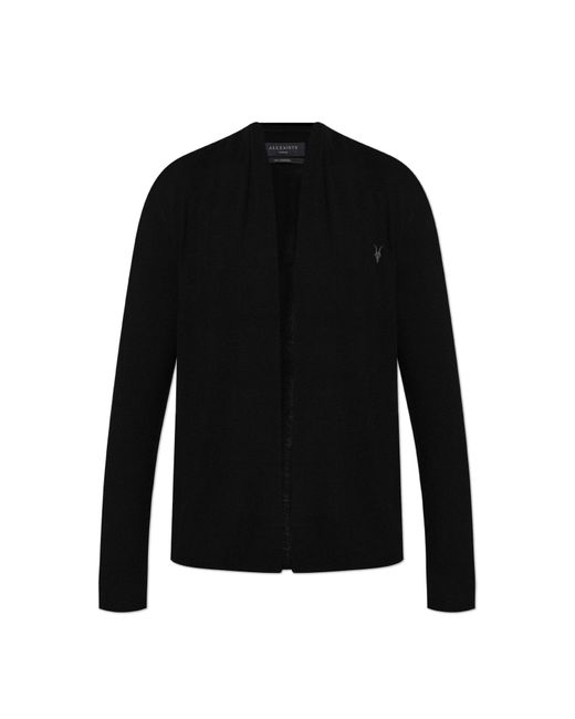 AllSaints Black Cardigan Mode for men