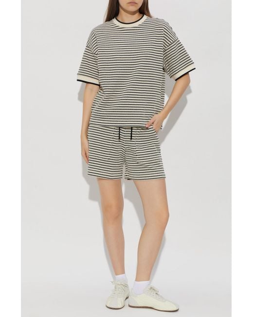 Bogner Natural 'Steena' Shorts