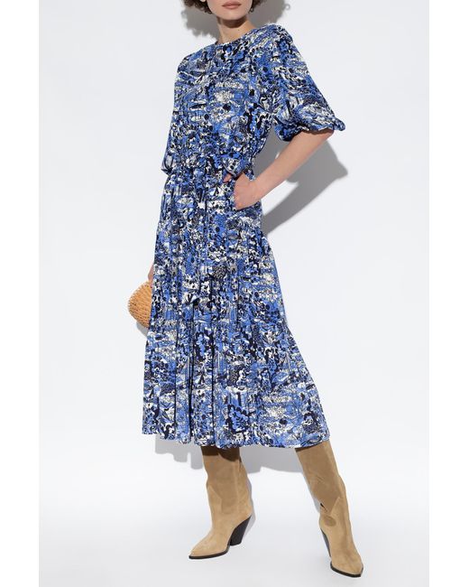 Kate Spade Blue Patterned Dress