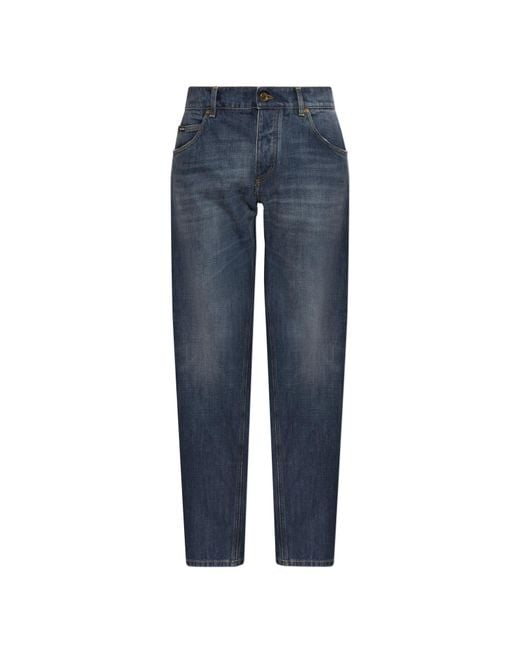 Dolce & Gabbana Blue Regular Jeans for men
