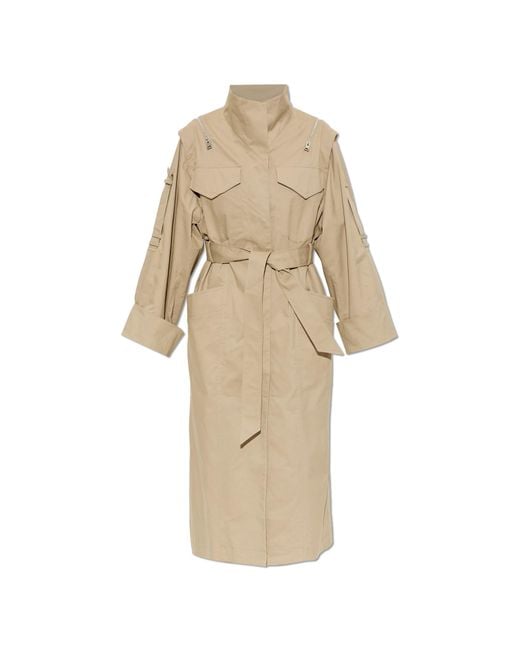 AllSaints Natural Trench Coat 'Clayton'
