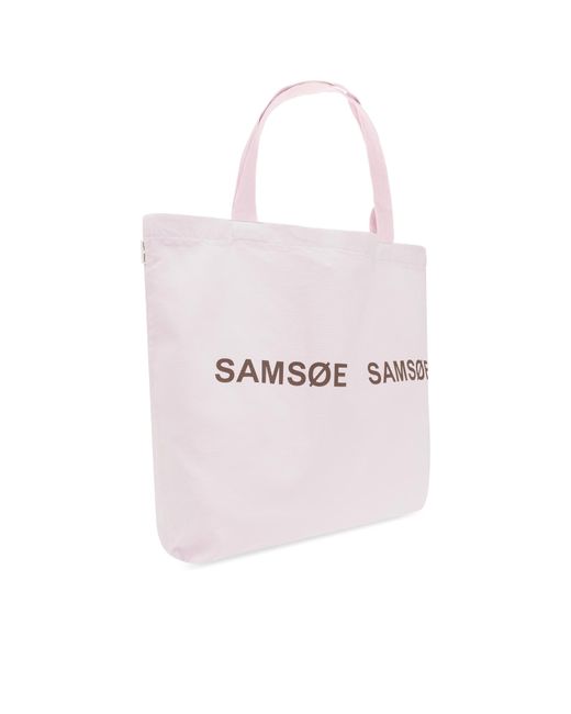 Samsøe & Samsøe Pink 'frinka' Shopper Bag,