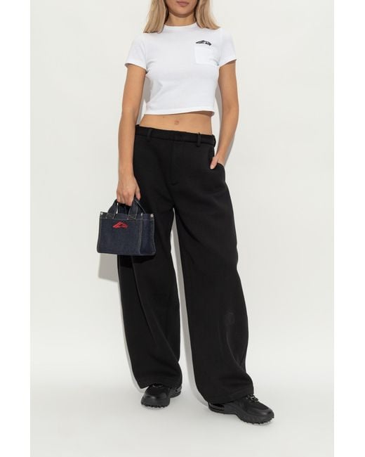 DSquared² Black 'Bubble' Sports Shoes